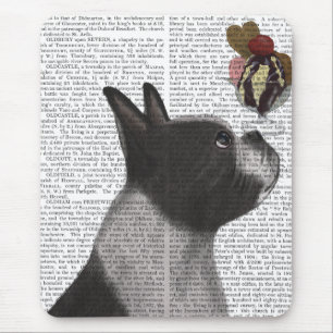 Boston Terrier Ice Cream Mouse Pad