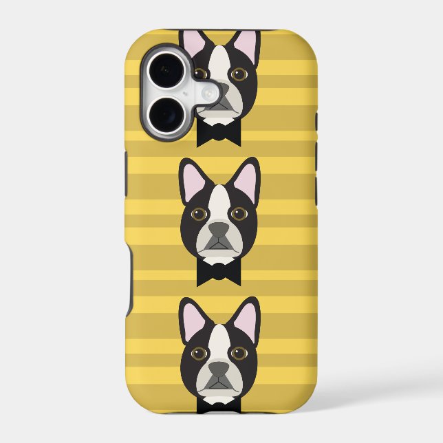 Boston Terrier iPhone Case (Back)