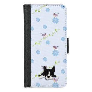 Boston Terrier iPhone 8/7 Wallet Case