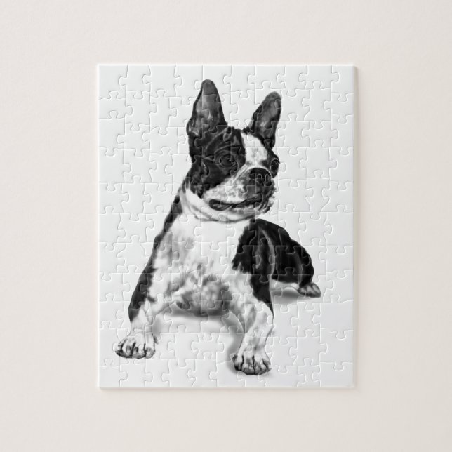 Boston Terrier Jigsaw Puzzle (Vertical)