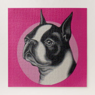 Boston terrier jigsaw puzzle