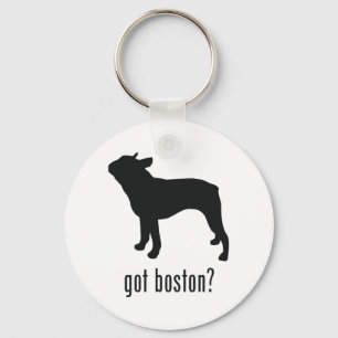 Boston Terrier Keychain