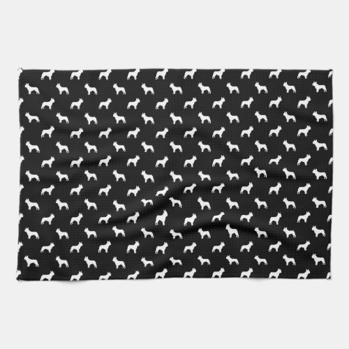 Boston Terrier kitchen towels