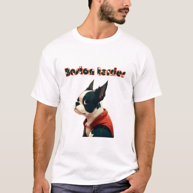 boston terrier look  T-Shirt (Front)