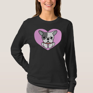 Boston Terrier Love Heart T-Shirt
