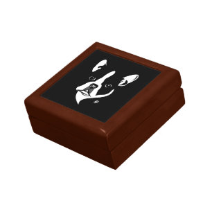 Boston Terrier Lover Gifts Keepsake Box