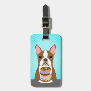 Boston Terrier Luggage Tags