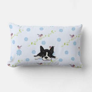 Boston Terrier Lumbar Pillow