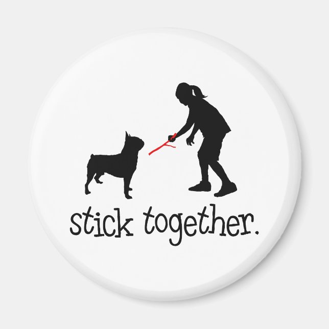 Boston Terrier Magnet (Front)