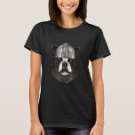 Boston Terrier Medieval Knight Templar Pet Puppy D T-Shirt