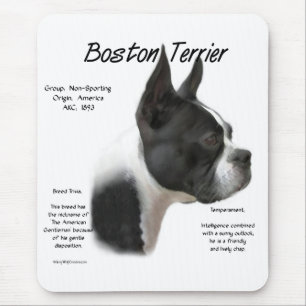 Boston Terrier Meet the Breed Mouse Pad