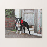 Boston Terrier - Miles Jigsaw Puzzle at Zazzle