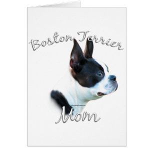 Boston Terrier Mom 2 Cards
