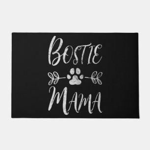 Boston Terrier mom, Boston Terrier dad, dog lover Doormat