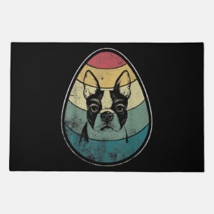 Boston Terrier mom, Boston Terrier dad, dog lover Doormat