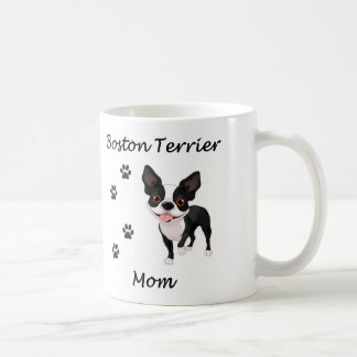 Boston Terrier Mom Coffee Mug