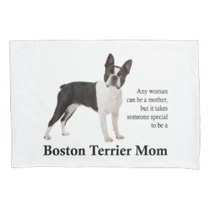 Boston Terrier Mom Pillowcase