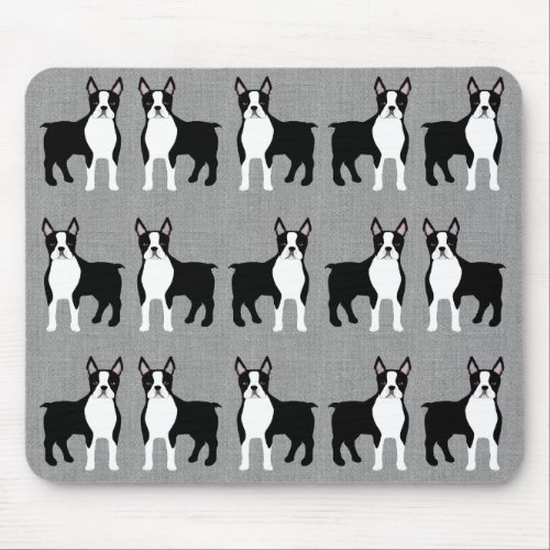 Boston Terrier Mousepad