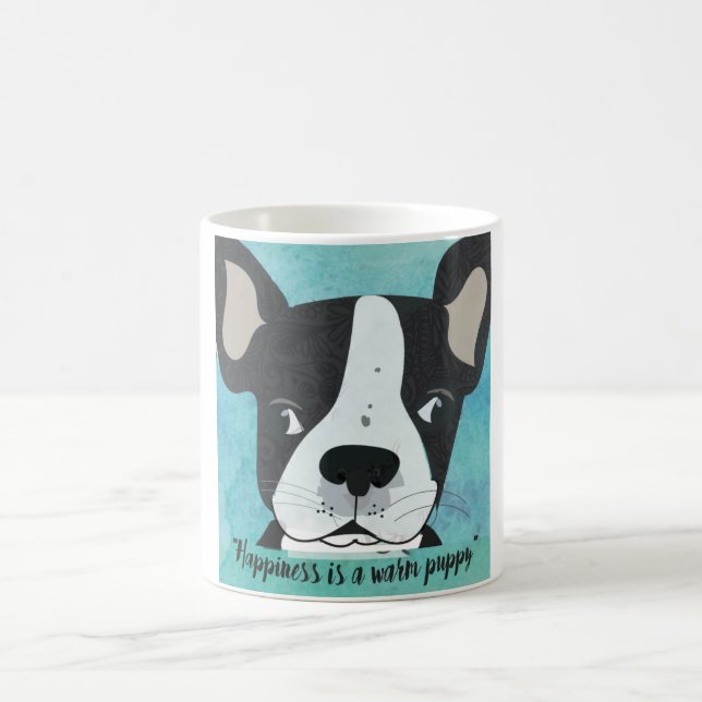Boston Terrier Mug (Center)