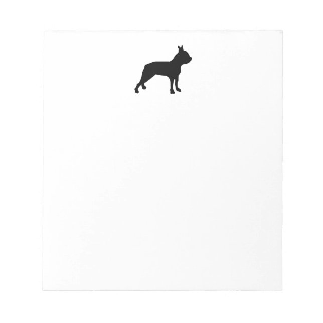 Boston Terrier Note Pad (Front)