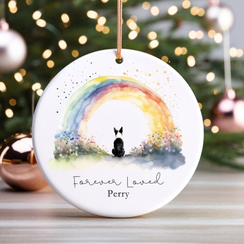 Boston Terrier Ornament Pet Memorial Ornament