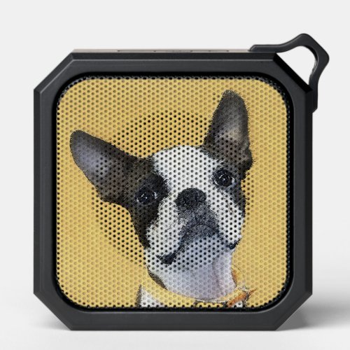 Boston Terrier Painting _ Cute Original Dog Art Bluetooth Speaker