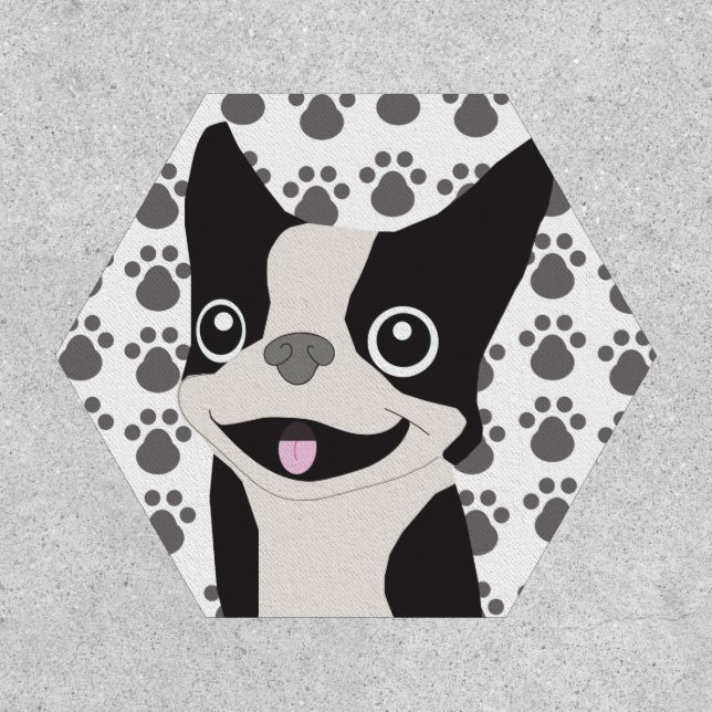 Boston Terrier Patch (Front)