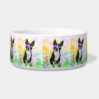 Boston Terrier pet bowl