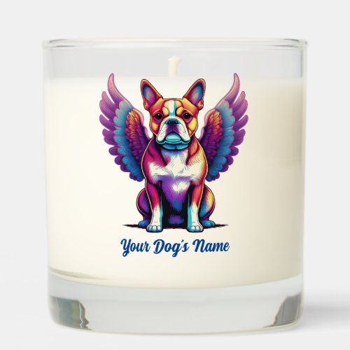 Boston Terrier Pet Memorial Scented Jar Candle