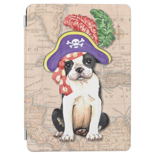 Boston Terrier Pirate iPad Air Cover