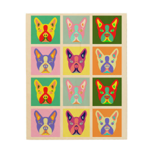 Boston Terrier Pop Art