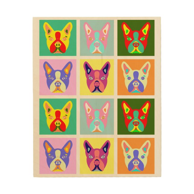 Boston Terrier Pop Art (Front)