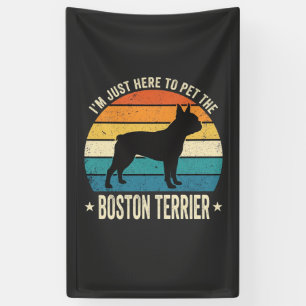 Boston Terrier Retro Dog Lover Graphic_1 Banner