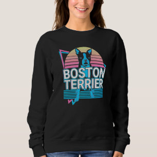 Boston Terrier Retro Sweatshirt