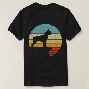  Boston Terrier Retro Vintage 60s 70s Dog Puppy Ow T-Shirt