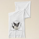 Boston Terrier Scarf<br><div class="desc">This scarf is a fantastic gift for any Boston Terrier lover.</div>