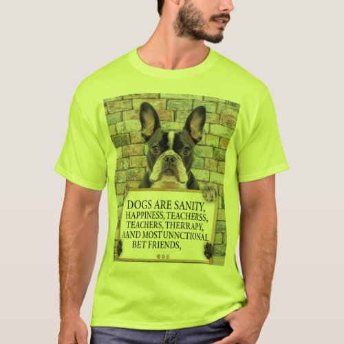 Boston terrier shirt