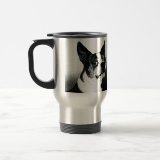 Boston Terrier Steel Mug - "Boston Style"