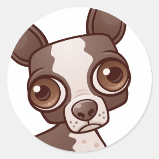 Boston Terrier Sticker