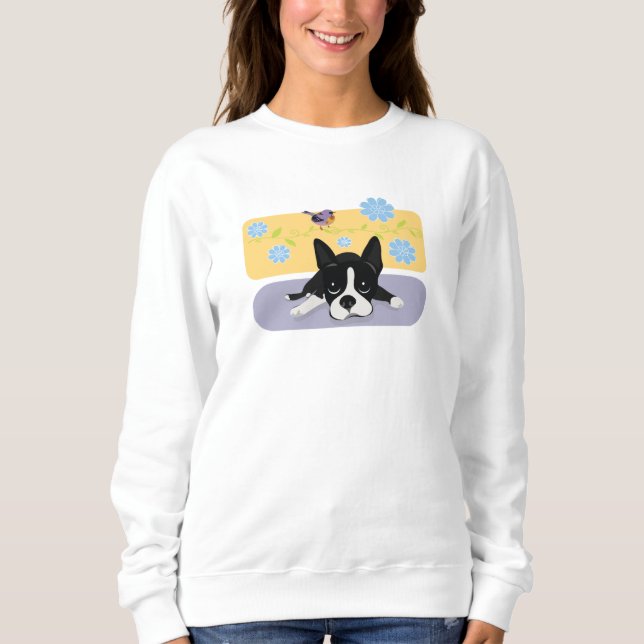 Boston Terrier Sweatshirt (Front)