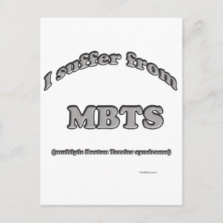 Boston Terrier Syndrome Postcard