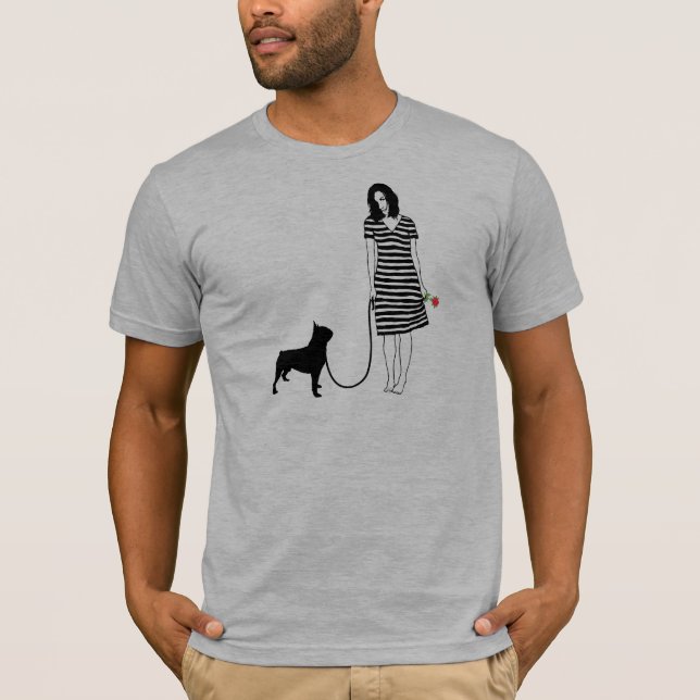 Boston Terrier T-Shirt (Front)