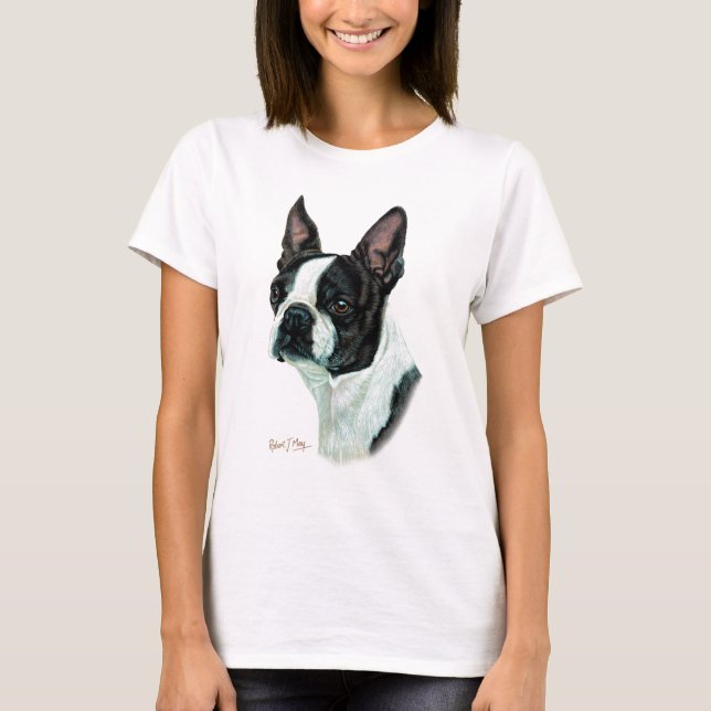Boston Terrier T-Shirt (Front)