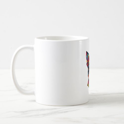 Boston Terrier t_shirt origami funny cute Classic  Coffee Mug