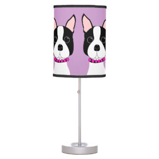 Boston Terrier Table Lamp