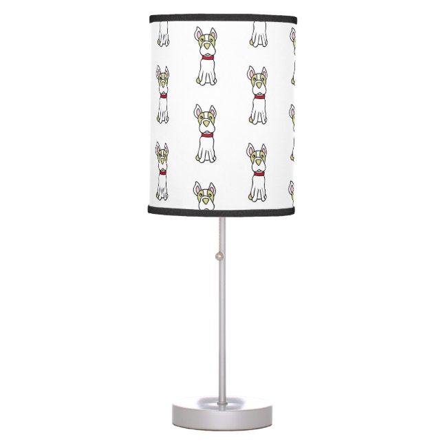 Boston Terrier Table Lamp (Front)