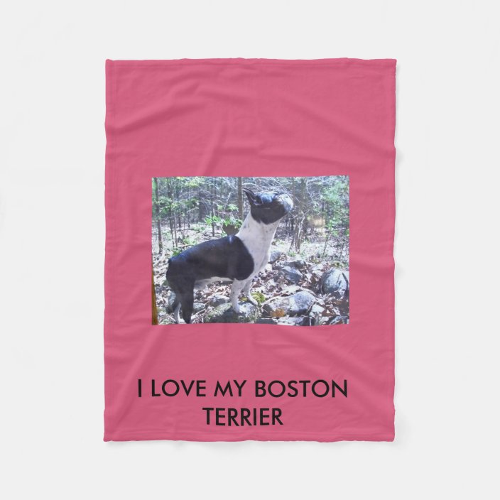 boston terrier throw blanket