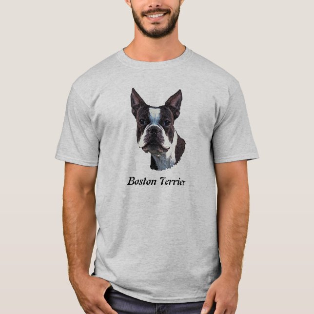 Boston Terrier v3 T-Shirt (Front)