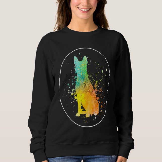Boston Terrier Vintage Sweatshirt (Front)