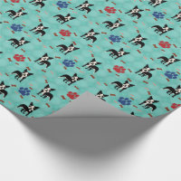 Boston Terrier Matte Wrapping Paper, 30 x 6' Wrapping Paper | Zazzle